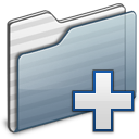 New Folder Graphite Icon 128x128 png
